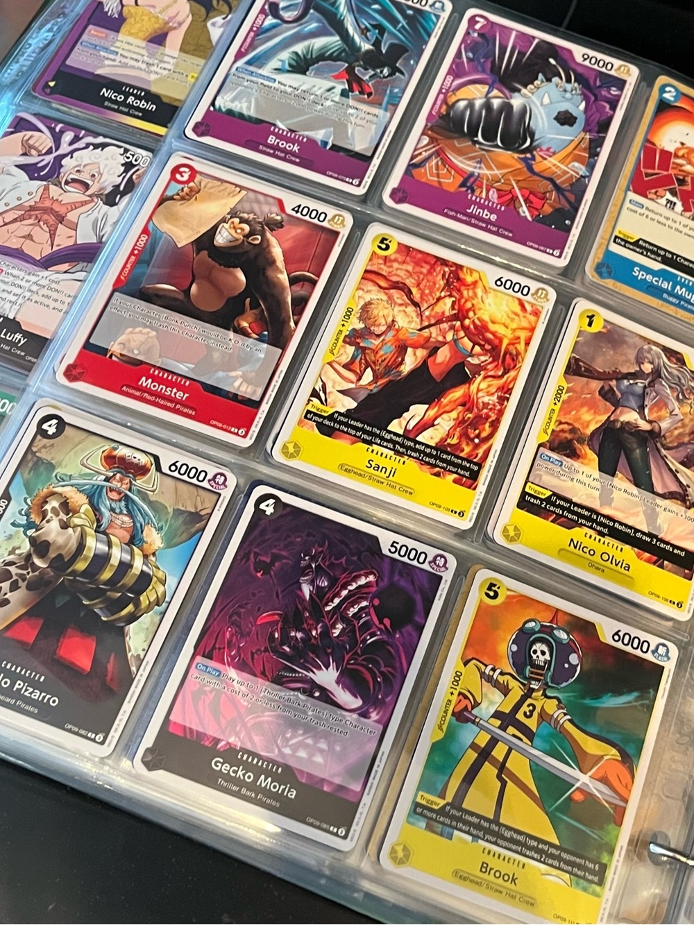 One Piece TCG Trading Card Assortment